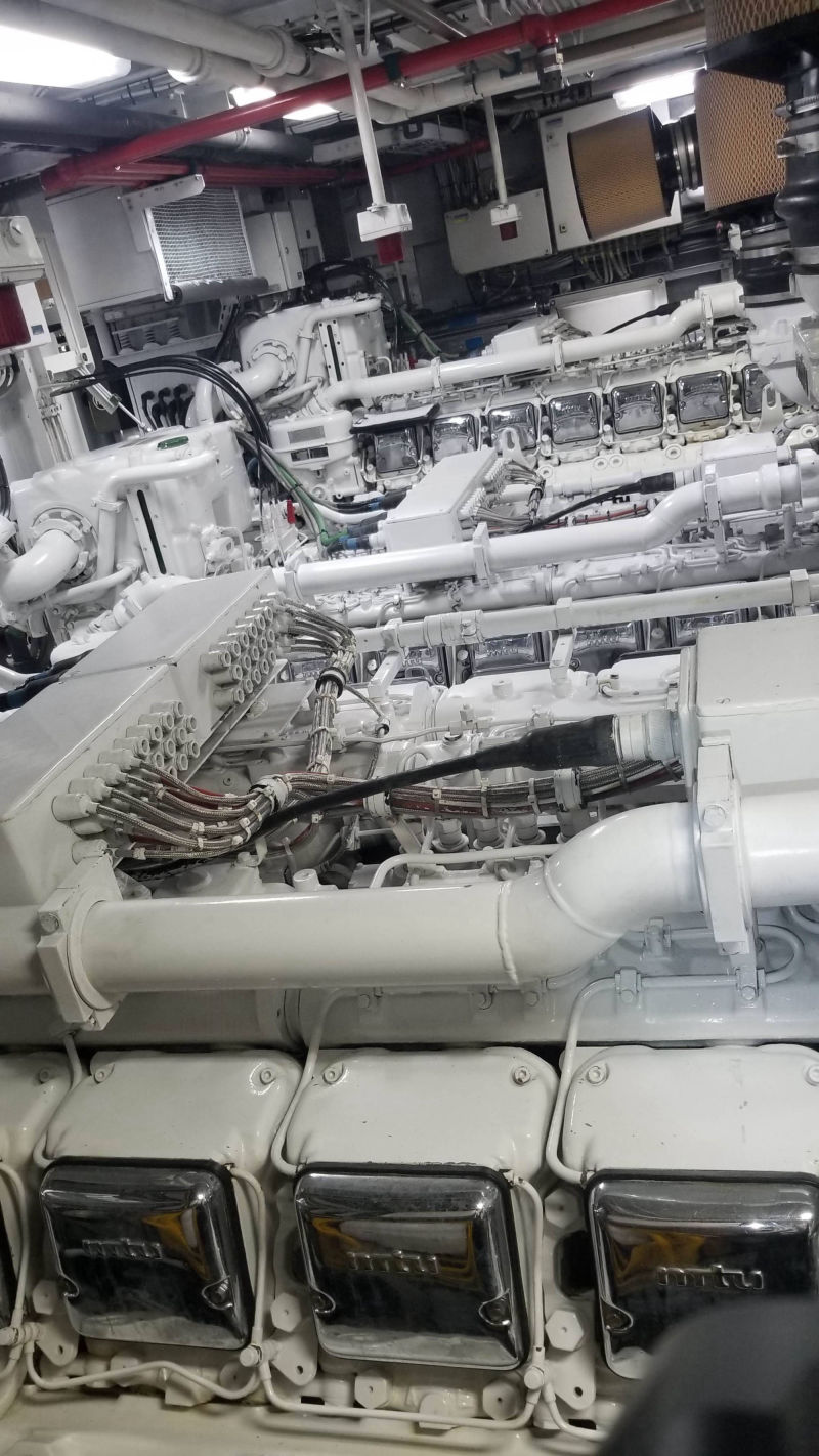 MTU Twin Diesel Marine Engines